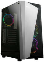 Корпус Zalman S4 Plus, ATX, Midi-Tower, USB 3.0, RGB подсветка, черный, без БП