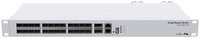 Коммутатор MikroTik Cloud Router Switch, управляемый, кол-во портов: 1x100 Мбит/с, SFP+ 24x10 Гбит/с, кол-во SFP/uplink: QSFP+ 2x40 Гбит/с, установка в стойку (CRS326-24S+2Q+RM)