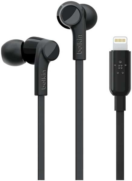 Наушники Belkin Soundform Headphones with Lightning Connector (G3H0001btBLK)