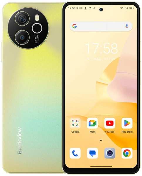 Телефон BLACKVIEW Shark 8 8/128Gb Gold 971000004713698