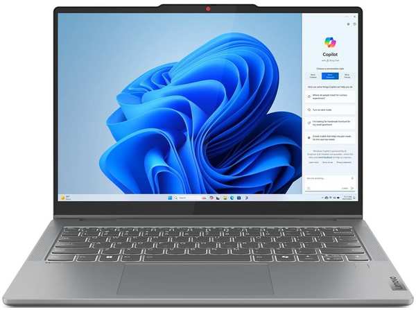 Ноутбук Lenovo IdeaPad 5 2-in-1 14AHP9 Ryzen 5 8645HS 16Gb SSD 512Gb No OS Серый (83DR005QRK) 971000006024698