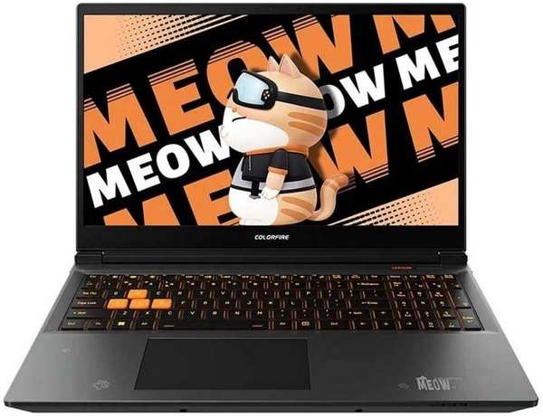 Ноутбук Colorful MEOW R15 24 Ryzen 7 8845HS/16Gb/512Gb SSD/4070 8Gb/NoOS orange (A10305000027) 971000006623698