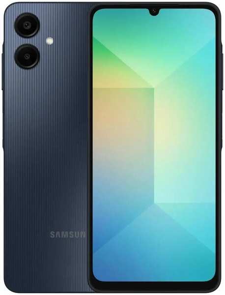 Телефон Samsung GALAXY A06 6/128GB BLACK (SM-A065FZKHMEA) 971000008600698