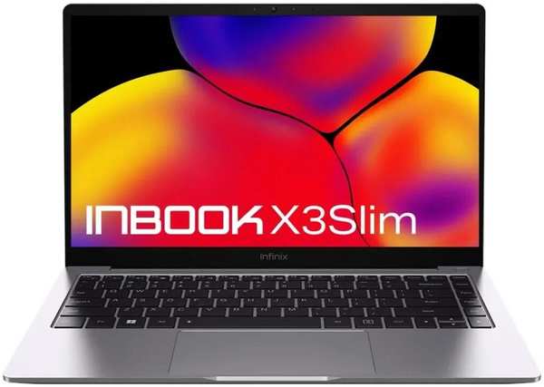 Ноутбук Infinix Inbook Air_XL442 i7 1255U(1.7Ghz)/16384Mb/512SSDGb/DOS Grey (71008302597) 971000008960698