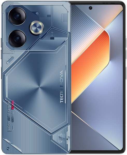 Телефон Tecno POVA 6 8/256Gb Blue 971000010356698