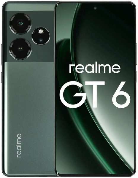 Телефон Realme GT6 12/256Gb Green 971000012939698
