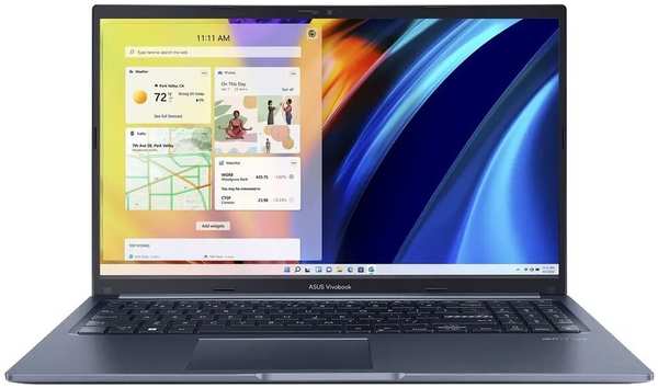 Ноутбук ASUS X1502ZA-BQ2342 i7 12700H/16Gb/512Gb SSD/VGA int/noOS blue (90NB0VX1-M03750) 971000015418698