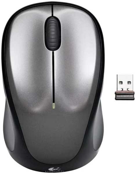 Компьютерная мышь Logitech M235n серый/черный (910-007129) 971000016345698