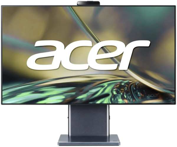 Моноблок Acer Aspire S27-1755 i7 1260P (2.1) 16Gb SSD1Tb Iris Xe CR Eshell GbitEth серый (DQ.BKECD.003) 971000016380698