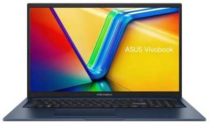 Ноутбук Asus X1704ZA-AU307 i7 1255U/16Gb/1Tb SSD/VGA int/noOS blue (90NB10F2-M00C30) 971000016661698