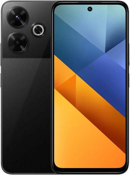 Телефон POCO M6 6/128Gb Black 971000017263698