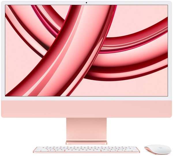 Моноблок Apple iMac 24 M3 8 CPU/8GPU 8/256GB Pink (MQRD3LL/A) 971000017426698