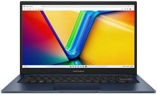 Ноутбук ASUS X1504VA-BQ282 i5-1335U/8GB/512GB SSD/UMA/DOS/Quiet Blue (90NB10J1-M00BM0) 971000018757698