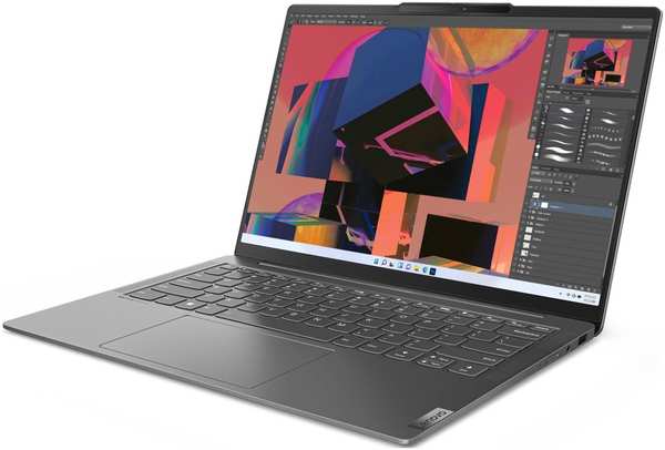 Ноутбук Lenovo Yoga 6 Slim 14APU8 R5-7540U/16Gb/512Gb SSD/UMA/W11 Eng. (только англ. клавиатура) Grey (82X3000MRK) 971000019731698