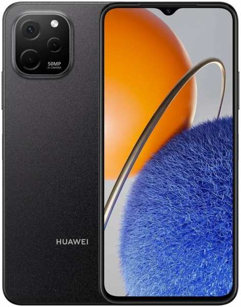 Телефон Huawei Nova Y61 4/128GB BLACK (EVE-LX9N/51097SXA) 971000020344698