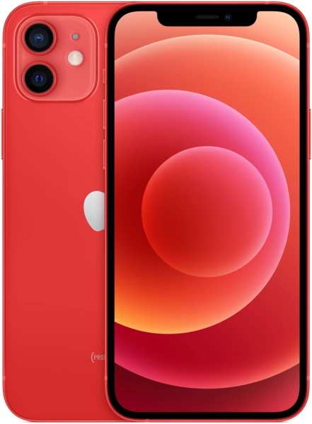Телефон Apple iPhone 12 (A2403) 4/64Gb красный (MGJ73HN/A) 971000021547698