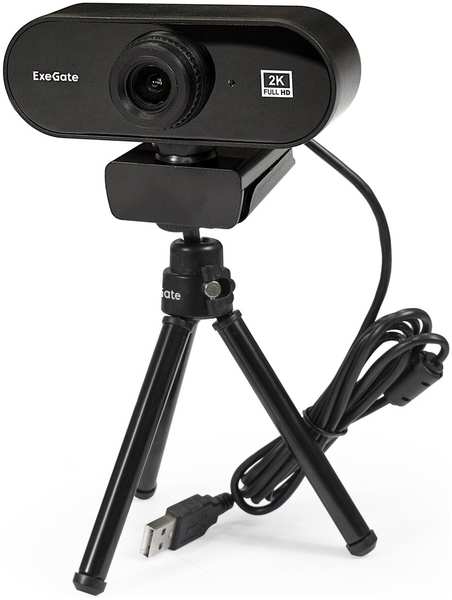 Веб-камера EXEGATE C940 2K T-TRIPOD STREAM (EX287380RUS) 971000021681698