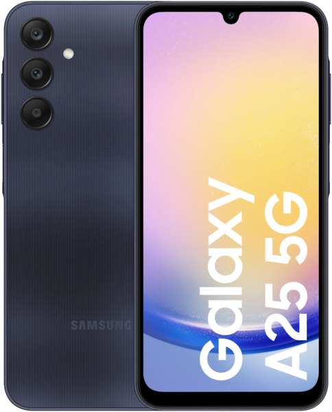 Телефон Samsung Galaxy A25 6/128Gb Blue/Black (SM-A256EZKDMEA) 971000022584698