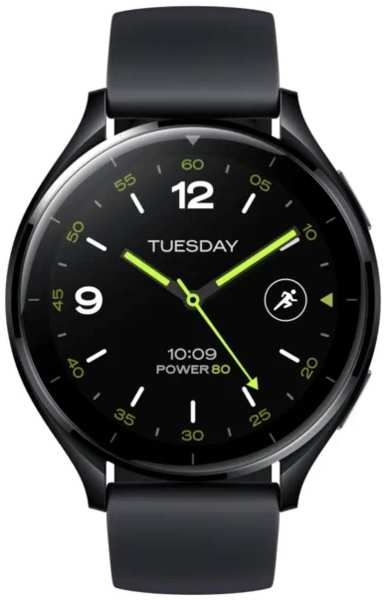 Умные часы Xiaomi Watch 2 Black Case With Black TPU Strap (M2320W1/BHR8035GL) 971000022672698