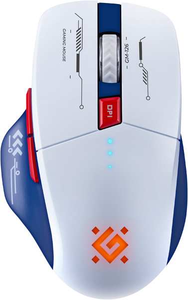 Компьютерная мышь Defender TISA GM-126 WHITE/BLUE (52126) 971000022722698