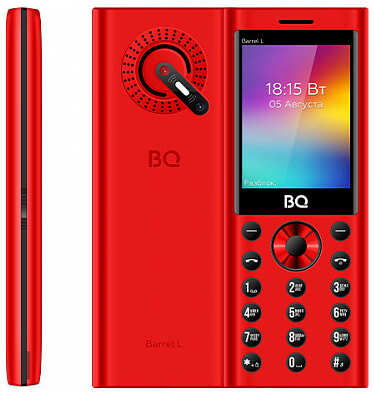 Телефон BQ 2458 Barrel L Red/Black 971000023308698