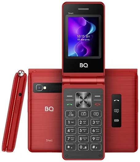 Телефон BQ 2411 Shell Red 971000023314698