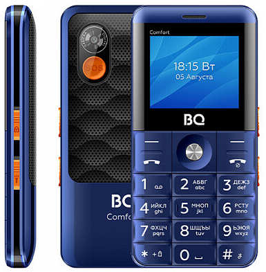 Телефон BQ 2006 Comfort Blue/Black 971000023320698