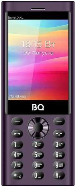 Телефон BQ 3598 Barrel XXL Purple/Black 971000023398698