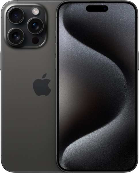 Телефон Apple iPhone 15 Pro Max (A3108) 256Gb черный (MV103CH/A) 971000024657698