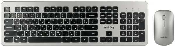 Комплект мыши и клавиатуры Smartbuy SBC-233375AG-GK серо-черный 971000024991698