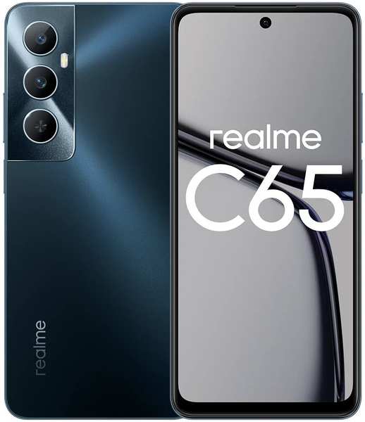 Телефон Realme C65 8/256Gb черный (RMX3910) 971000025233698