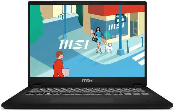 Ноутбук MSI Modern 14 H D13MG-090RU i5 13420H 16Gb SSD512Gb Intel UHD Graphics Win 11 Pro black (9S7-14L112-090) 971000025734698