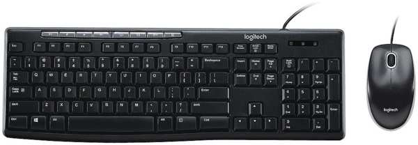 Комплект мыши и клавиатуры Logitech MK200 (920-002694)