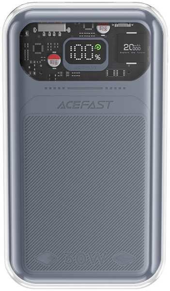 Внешний аккумулятор Acefast M2-20000 мраморный серый (AF-M2-MG) 971000026030698