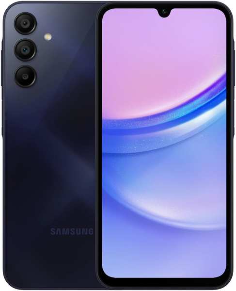 Телефон Samsung Galaxy A15 4/128GB BLACK (SM-A155FZKDMEA) 971000026389698