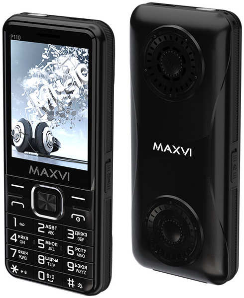Телефон Maxvi Р110 Black 971000027908698