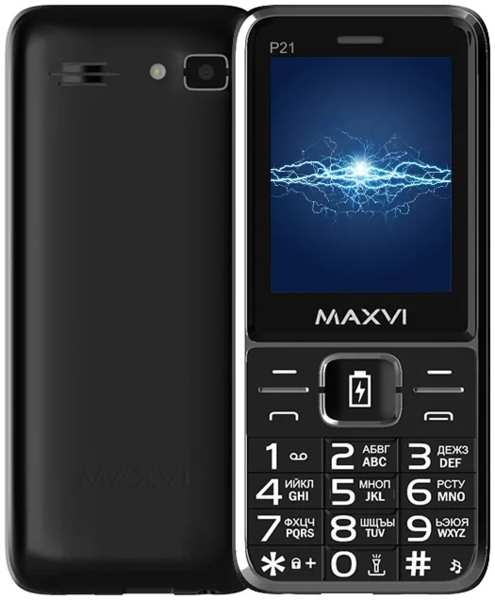 Телефон Maxvi P21 Black 971000027914698