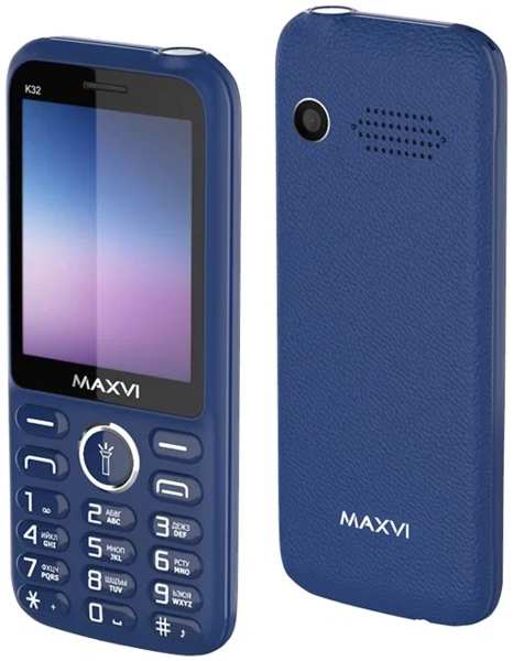 Телефон Maxvi K32 Blue 971000027920698