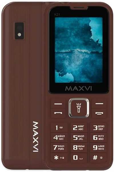 Телефон Maxvi K21 Chocolate 971000027922698