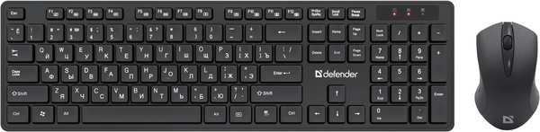 Комплект мыши и клавиатуры Defender LIMA C-993 RU black (45993) 971000028716698