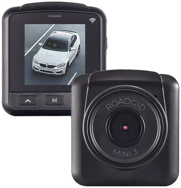 Автомобильный видеорегистратор Roadgid Mini 3 Wi-Fi черный 971000029358698