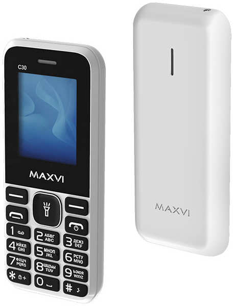 Телефон Maxvi C30 White 971000029614698