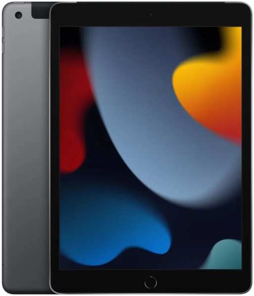 Планшет Apple iPad 2021 WiFi Cellular 64Gb Space Grey (MK663LL/A) 971000042927698