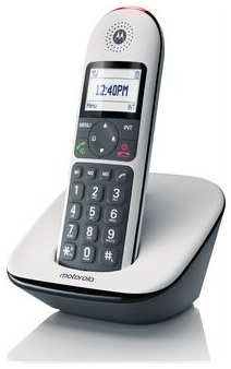 Радиотелефон Motorola Dect CD5001 черный/белый АОН 971000043897698
