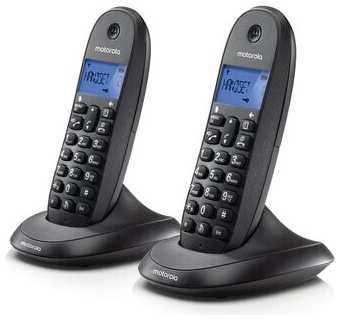 Радиотелефон Motorola Dect C1002LB+ черный 971000043898698