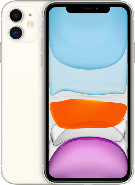 Телефон Apple iPhone 11 4/128Gb белый (MHDJ3LZ/A) 971000046359698