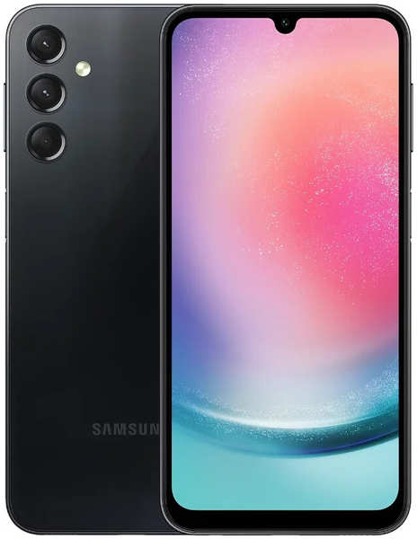 Телефон Samsung Galaxy A24 4/128Gb черный (SM-A245) 971000046916698
