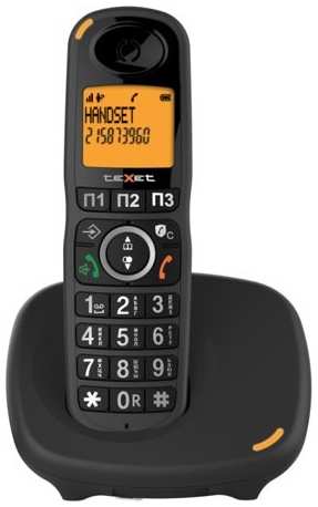 Радиотелефон TeXet TX-D8905A черный (127223) 971000060861698