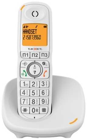 Радиотелефон TeXet TX-D8905A белый (127224) 971000060862698