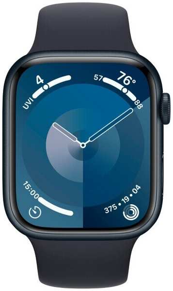 Умные часы Apple Watch Series 9 (A2980) 45мм темная ночь (MR9A3LL/A) 971000061545698